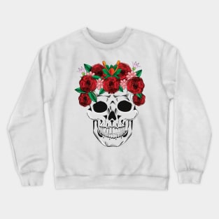 Cute Halloween Skull Crewneck Sweatshirt